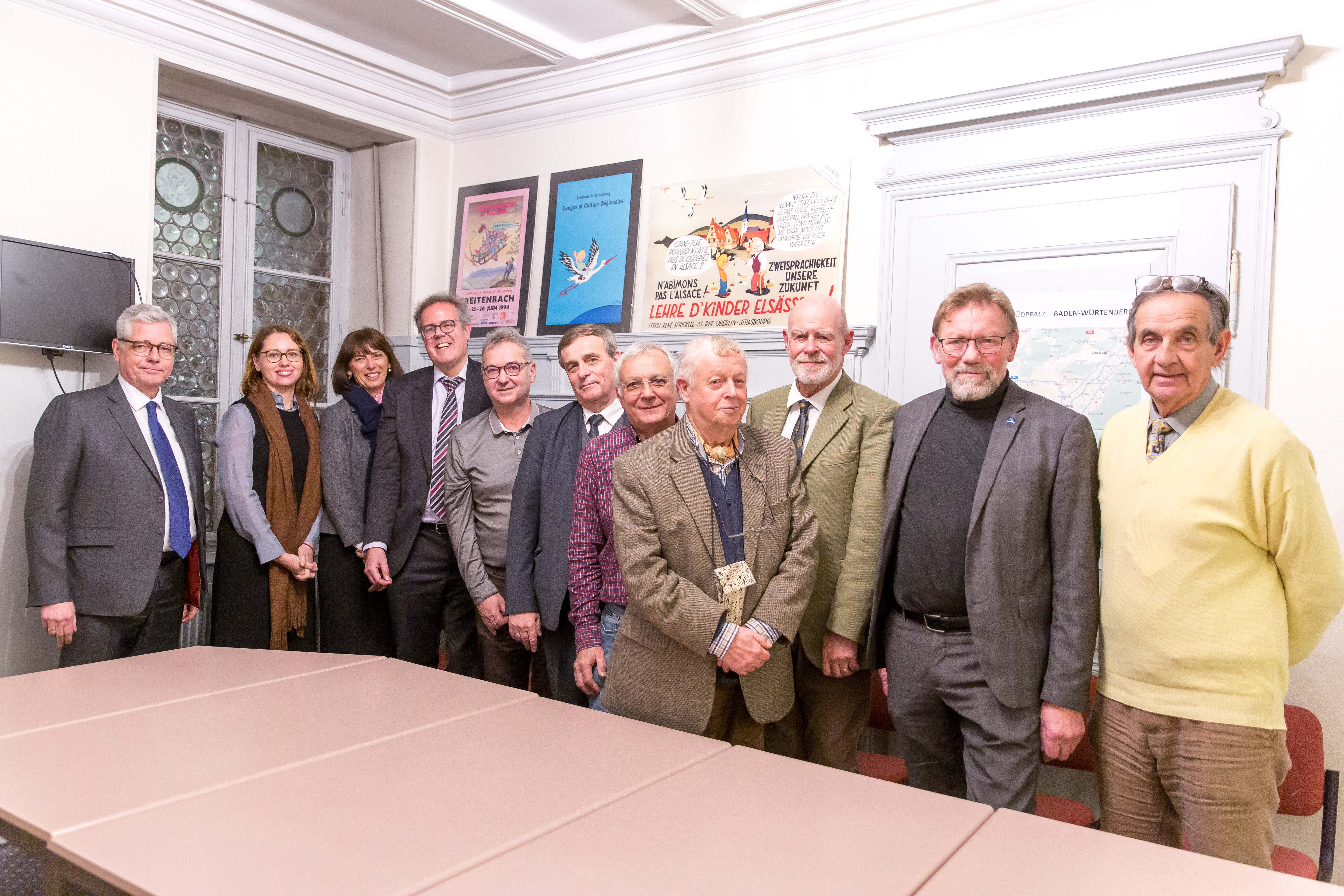 Europäisches Dialogforum zu Besuch im elsässischen Kulturzentrum in Straßburg